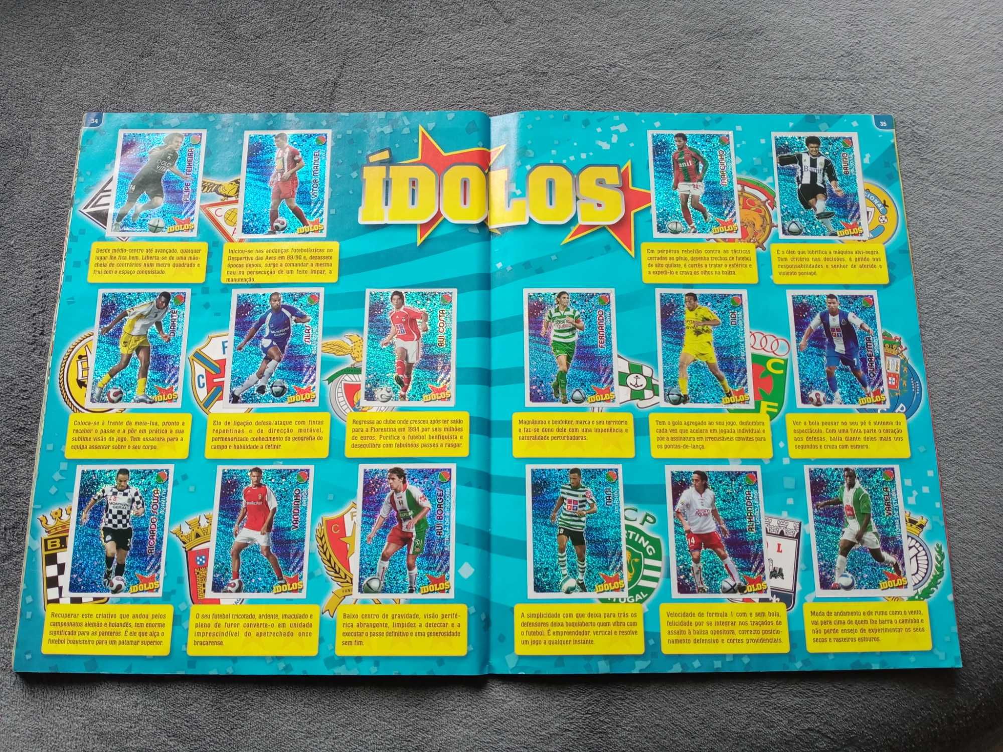 Caderneta Futebol: Superliga 2006/2007 Panini ( Futebol 06 07 )