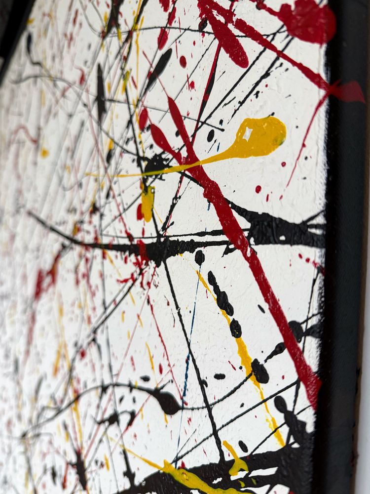 Obraz abstrakcja tryptyk 2x 80x 130cm