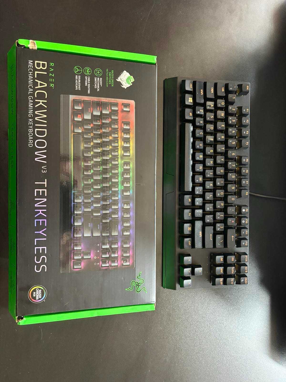 Ігрова клавіаткра razer blackwidow v3 TENKEYLESS