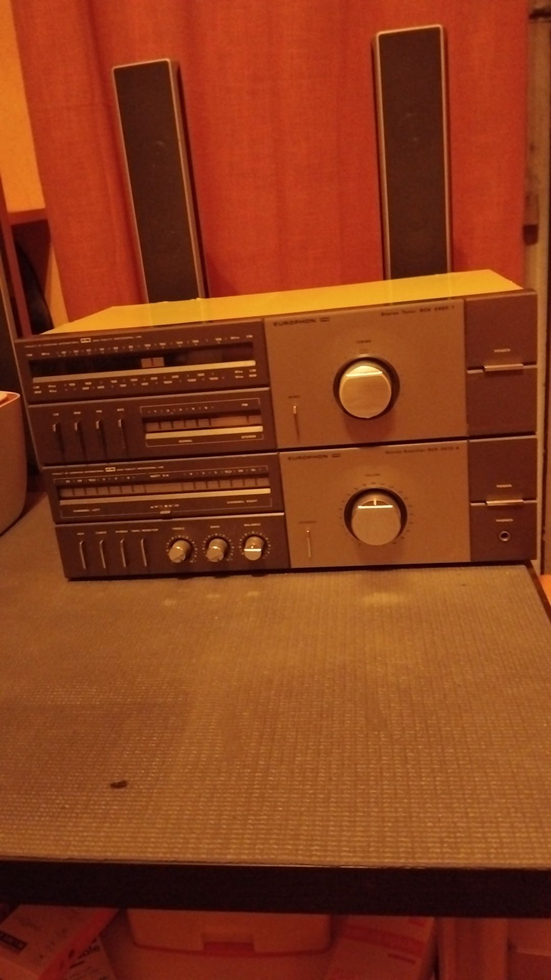 Amplificador + tuner