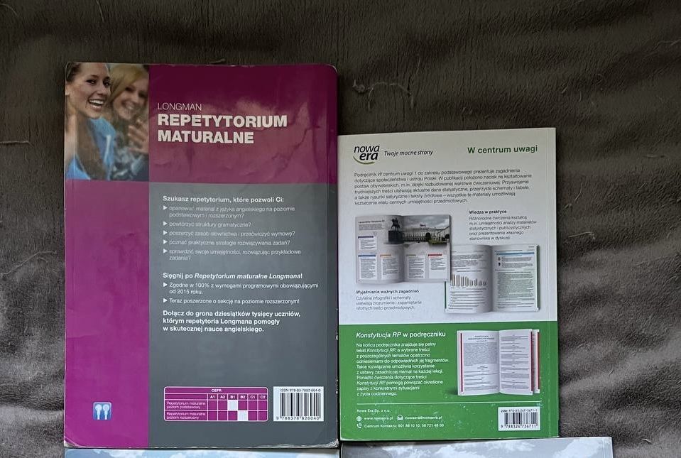 Książki do technikum [1, 4 klasa]