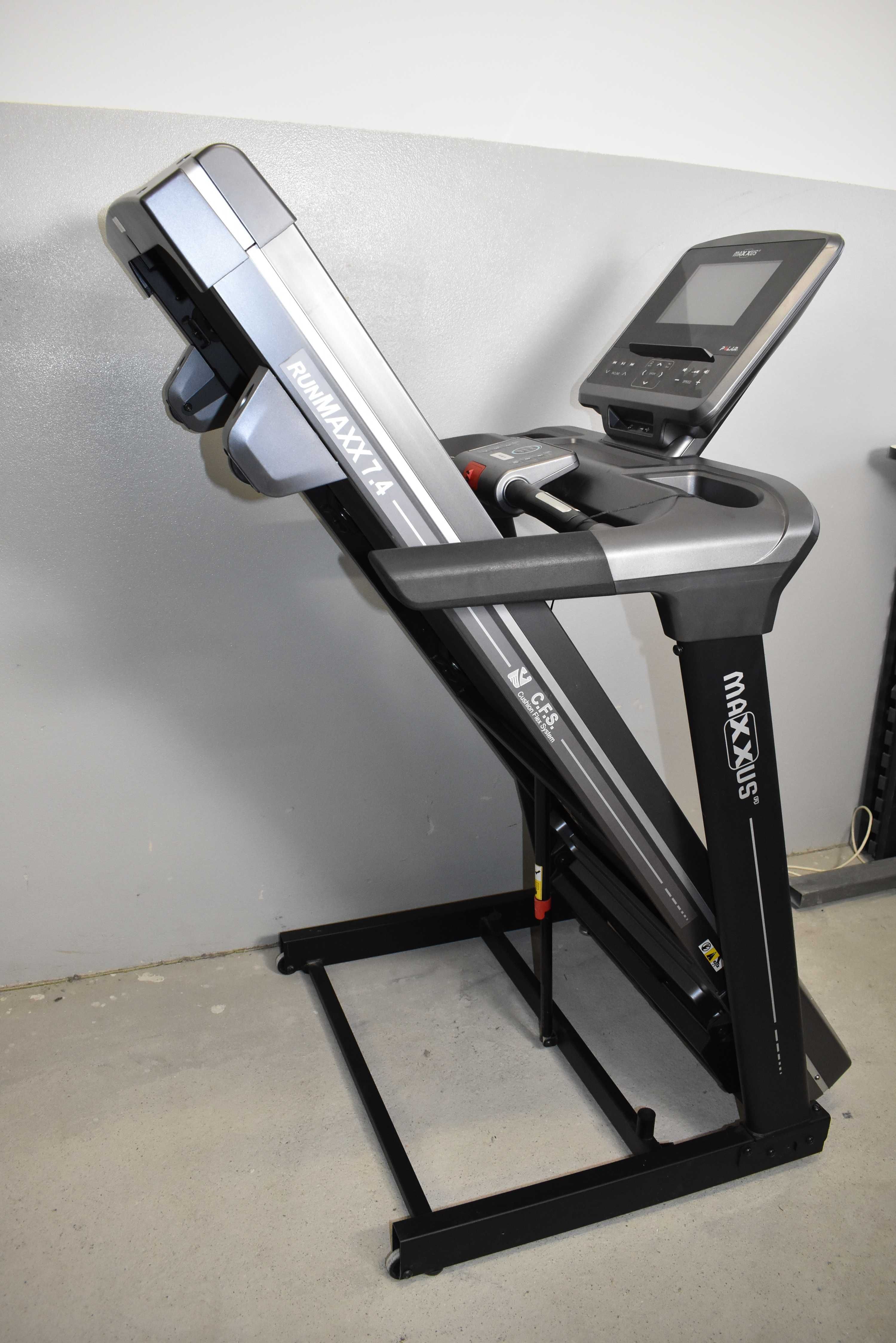 MAXXUS RUNMAXX 7.4 mocna SOLIDNA bieżnia do 130kg stan bdb WYSYŁKA!!