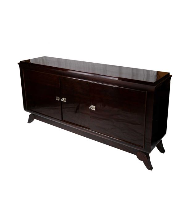 Aparador Art Deco | Designer Jules Leleu Vintage Século XX | 200cm