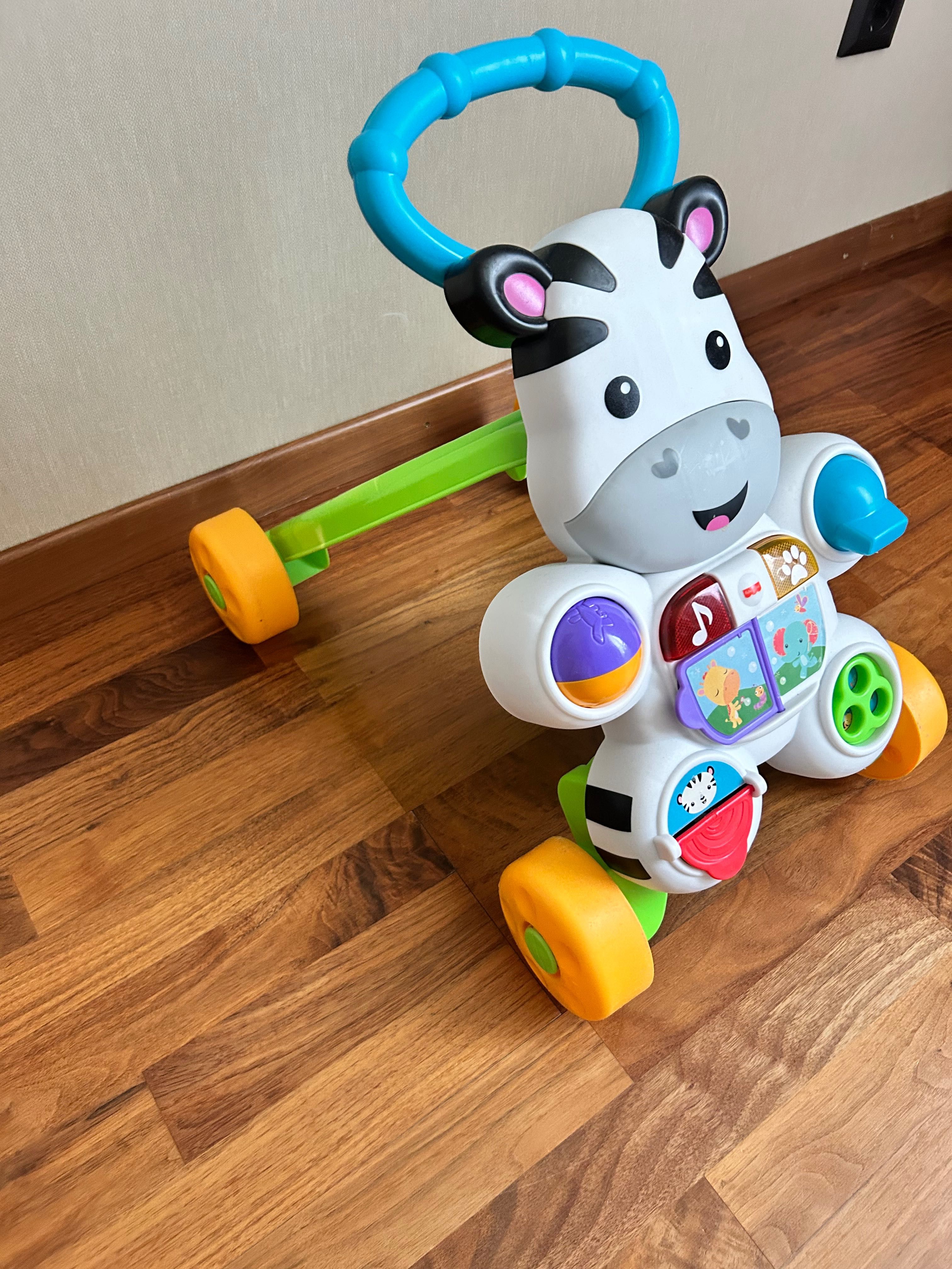 Інтерактивні ходунки Fisher-Price Зебра