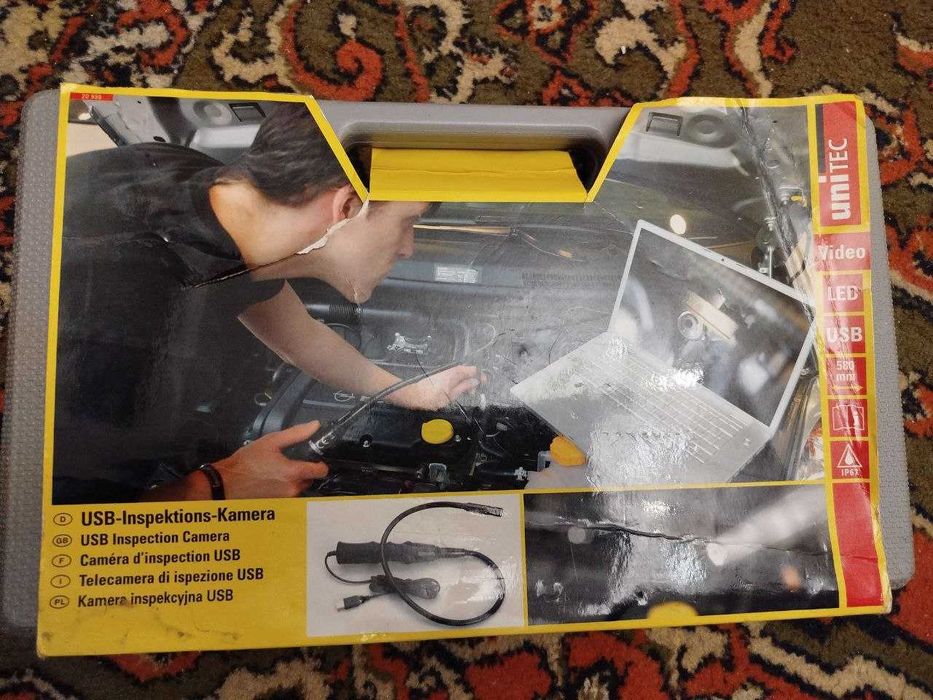 Unitec 20999 - USB камера для огляду з гнучкою шийкою