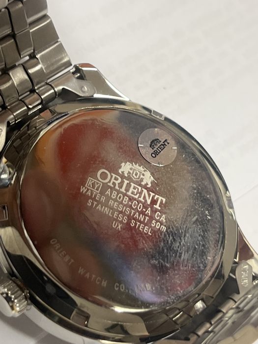 Orient classico automatico com caixa e papeis