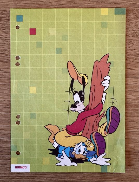 arteczka do segregatora duża zielona