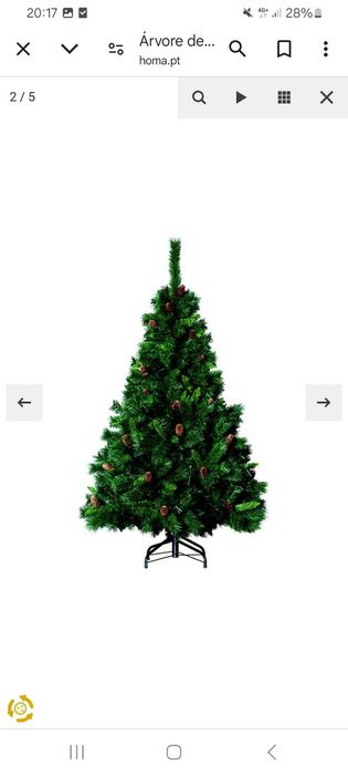 Árvore de Natal Majestic (homa)