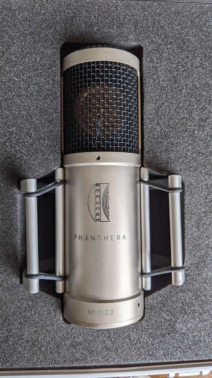 Mikrofon Brauner Phantera (Hi End, nagrywa jak lampowy), jak nowy