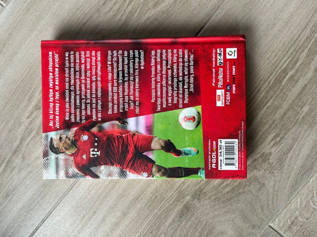 Franck Ribéry Piłkarz z blizną - Alexis Menuge