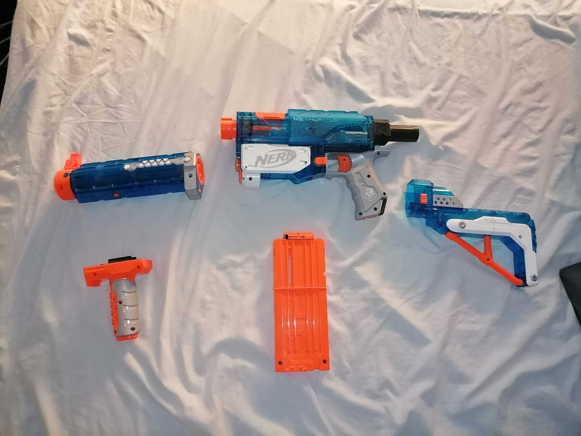 NERF Retaliator C/ acessórios