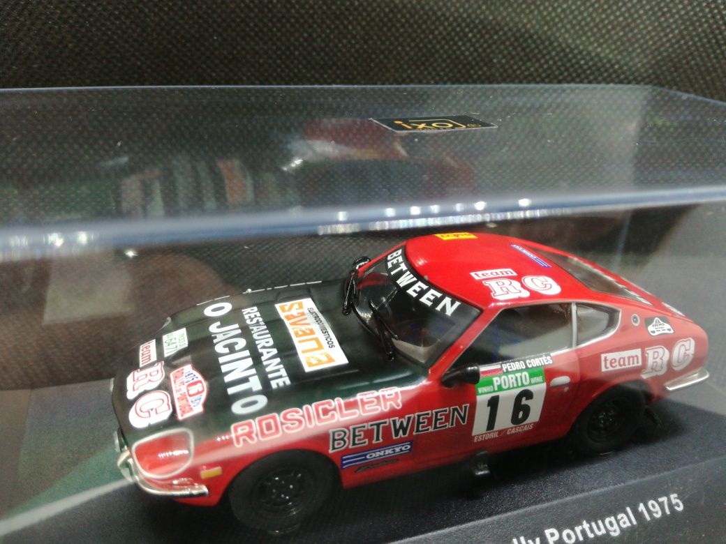 N41 Miniatura 1/43 Datsun 240Z Pedro Cortês da Ixo Novo