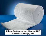 Fibra Manta cerâmica 1260ºc