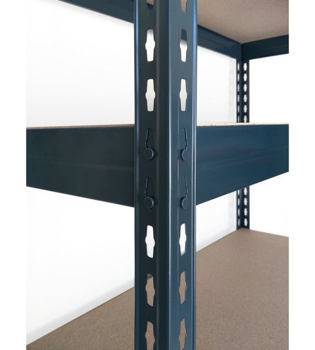 Regał Warsztatowy Zatrzaskowy na Nity 180x150x60 cm 4P/400 kg