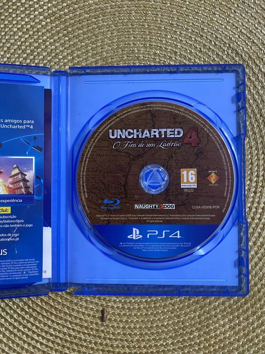 Uncharted 4 PS4 “EM PORTUGUES”