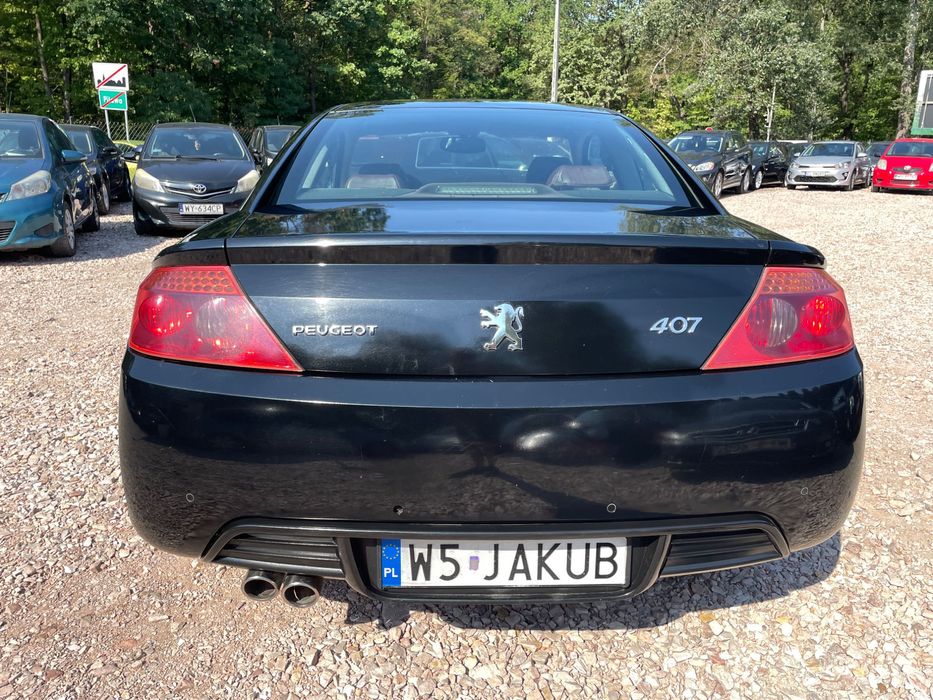 Peugeot 407 Coupe 2.7 HDi • 2007 rok • Automat