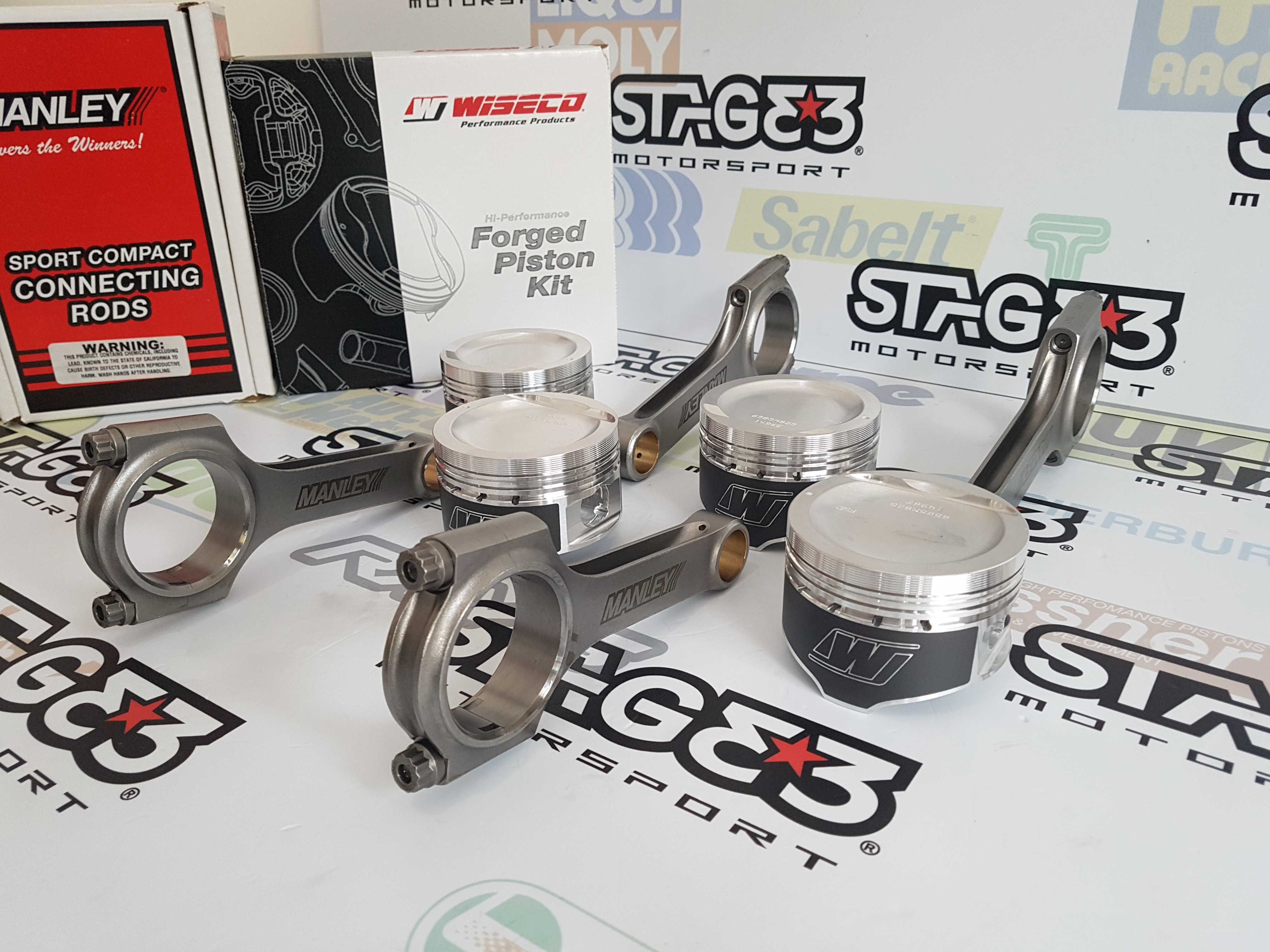 Pistons Bielas K1 ZRP Audi Seat VW VAG 1.9 1.8T 2.0 TDI TFSI Wossner