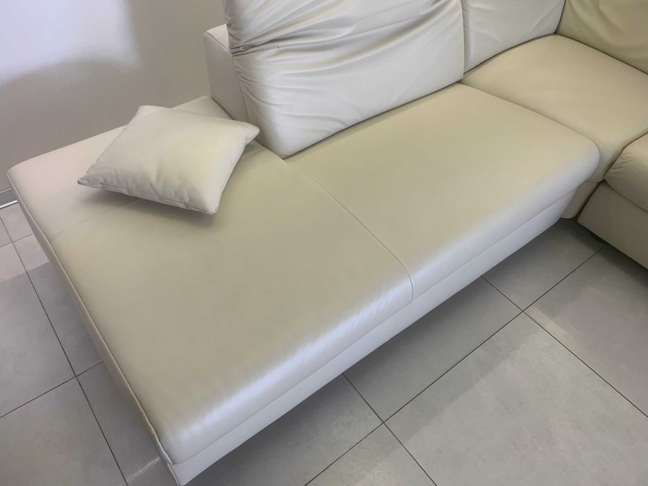 niemiecki narożnik 270x245 skóra naturalna jak nowy