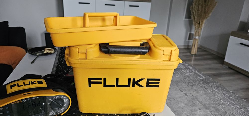 Fluke 1653B tester instalacji - kompletny zestaw