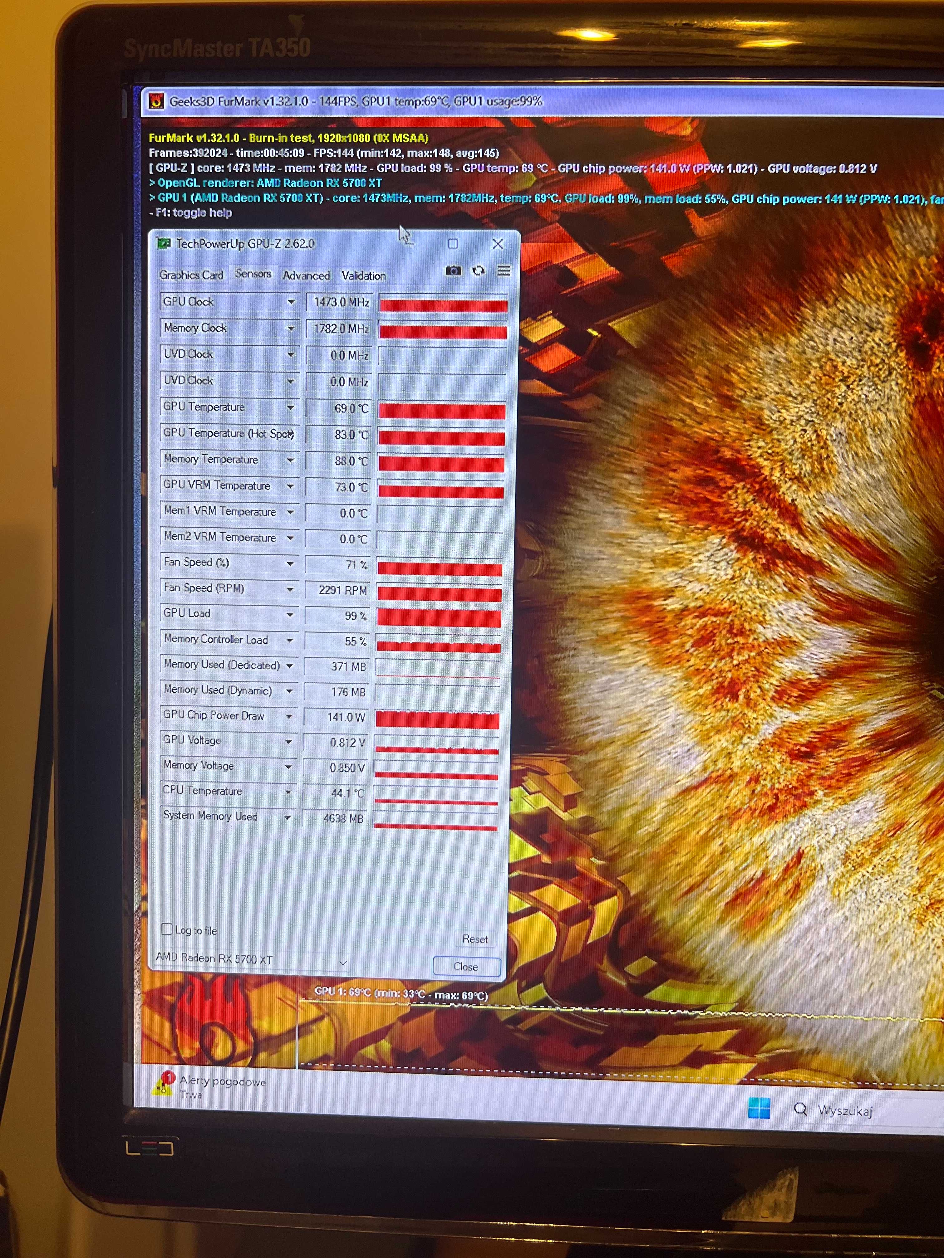 Gamingowy, Ryzen 5 3600, RX 5700 XT, 16 gb ddr4, ssd 1TB