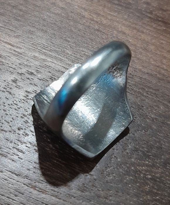 Sygnet srebrny z inicjałami