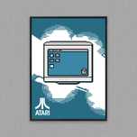 plakat atari, obraz do salonu, plakat atari, plakat komputer, B2