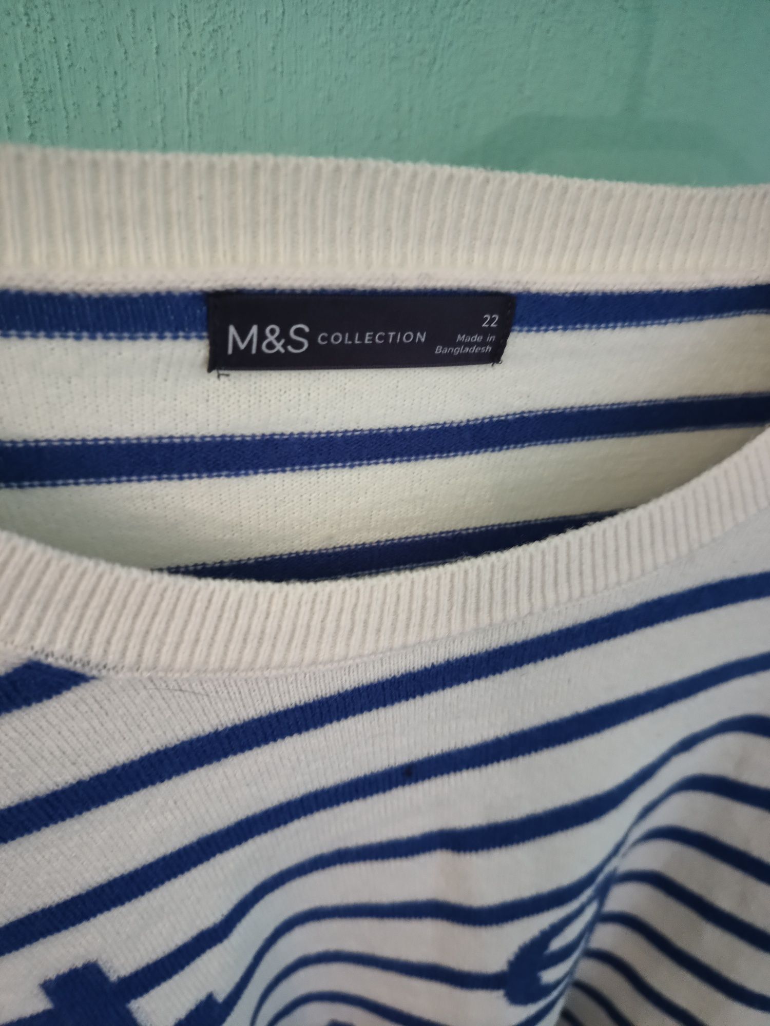 Акриловий пуловер джемпер M&S Collection р. 22 Uk
