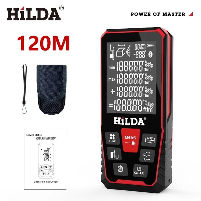 ‼️Акція‼️Лазерна рулетка, HILDA 120м