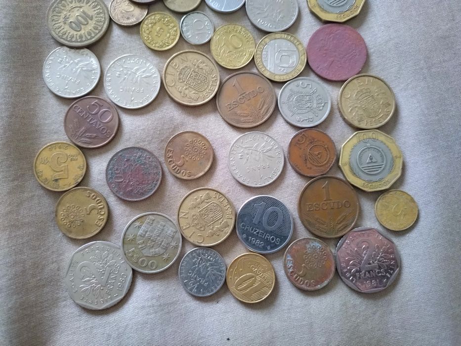 Lote Moedas Variadas