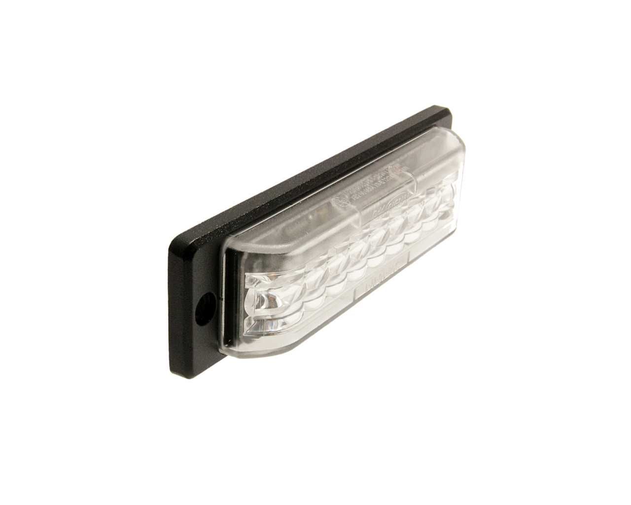 X9 - Strob led angulo 180º Ambar Alta Qualidade 13cm