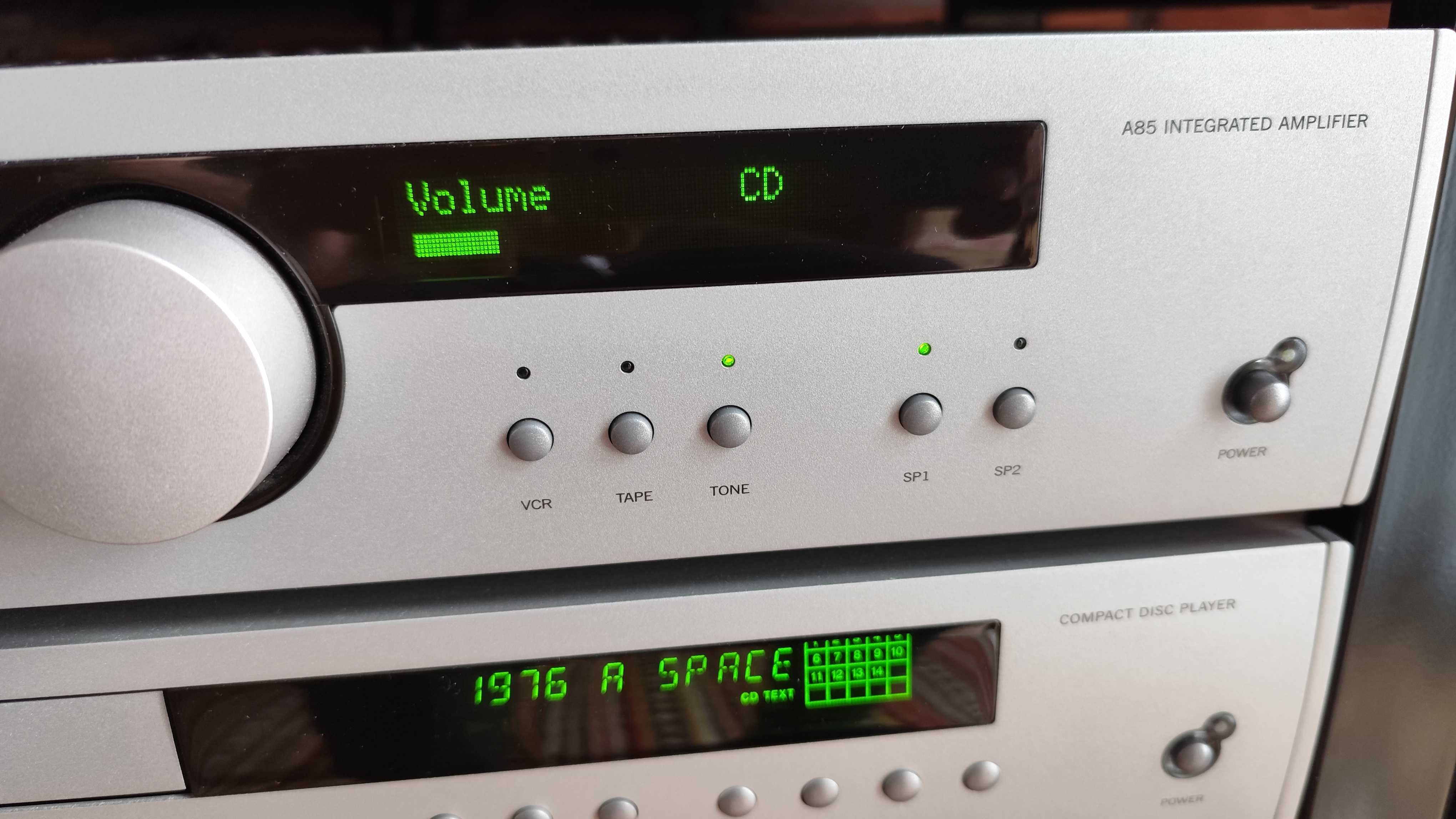 zestaw stereo Arcam odtwarzacz CD 192, Wzmacniacz, A85,Tuner T51, top!