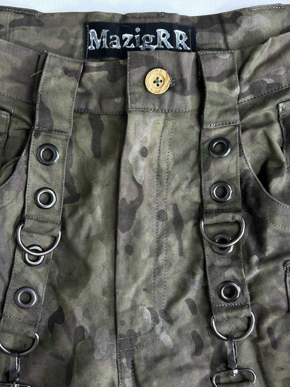 Mazigrr camo tripp nyc nfs джинсы камо зеленые камуфляж хаки штани М Л