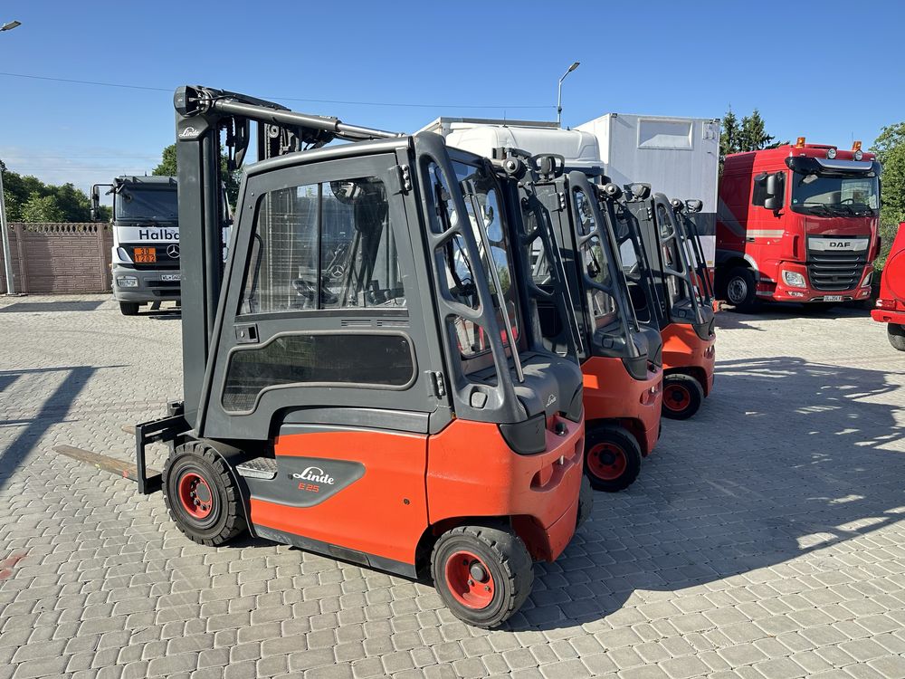 Linde E25 електричний погружчик 2020 рік
