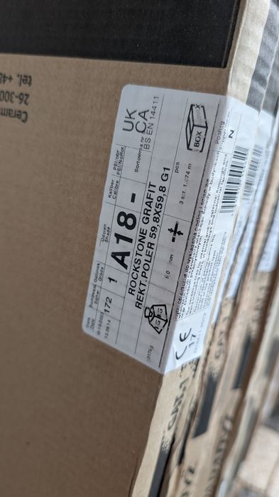 Gres  GAT 1 Paradyż polerowany Grafit Antracyt 60x60 21,5m2 Dostawa !