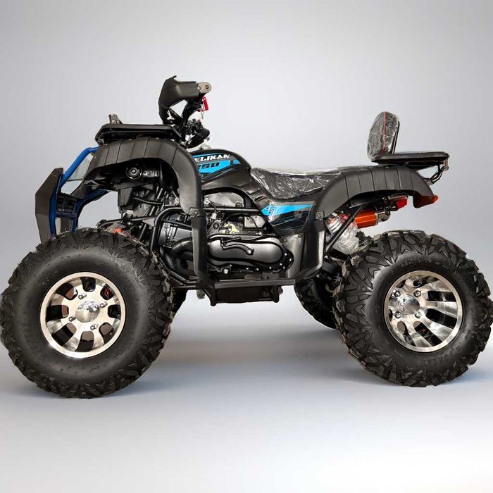 MEGA QUAD 250cc / Pelikan Stone / Hak Alufelgi Ledy Full/ raty dostawa