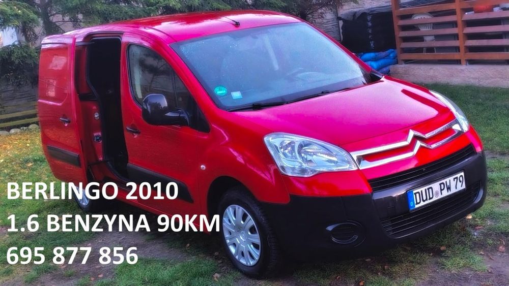 Citroen Berlingo 1.6 benzyna 90KM 150tys km sprowadzony PO OPŁATACH!