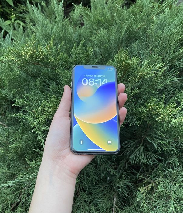 iPhone X black 256 Гб неверлок