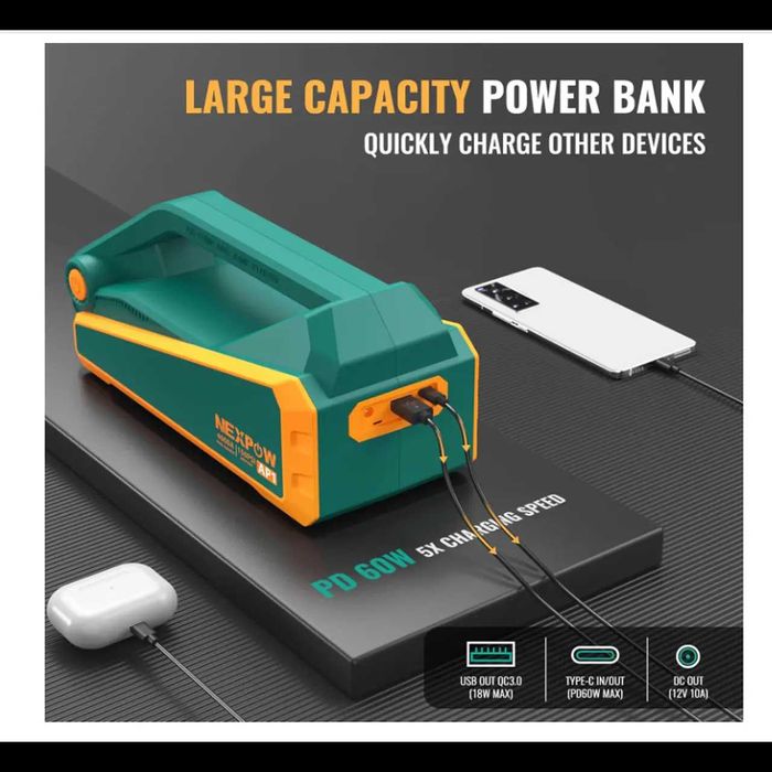 D17- Profissional 4000A jumpstarter 4 compressor de ar de 150 PSI