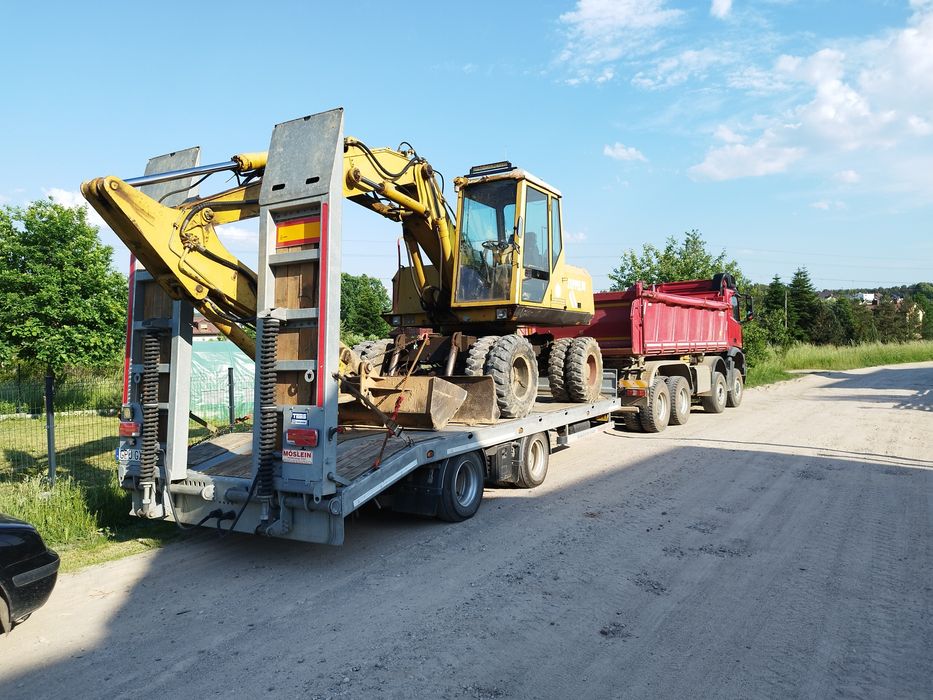 Usługi koparka kołowa, wynajem