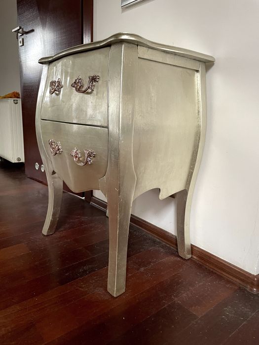Szafka nocna / mała komoda Romantic Gold - Kare Design