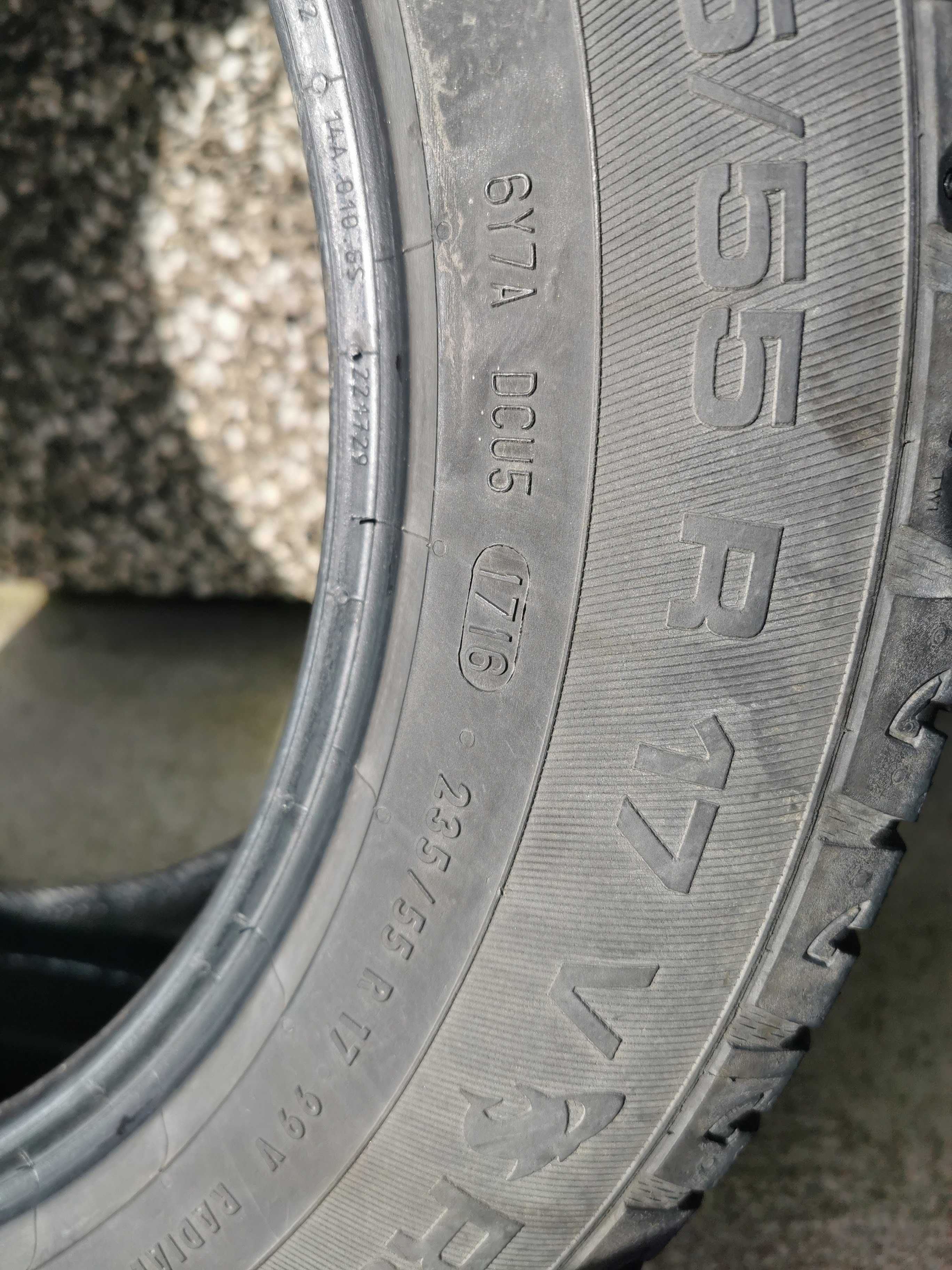 Opony letnie 235/55 R17 Uniroyal RainSport 3 komplet