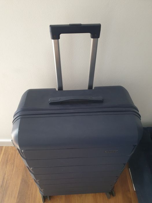 Linea walizka 75 cm  duza granatowa