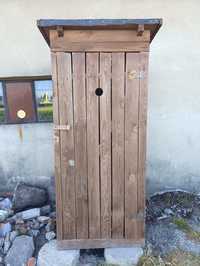 Wychodek toaleta drewniana