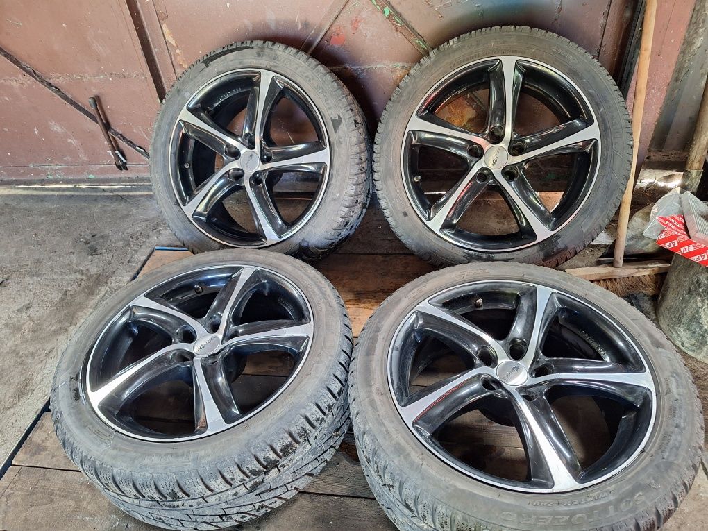 Alufelgi 5x120 ET15 18 BROCK B25 BMW E39 E60 E61 F10 koła felgi