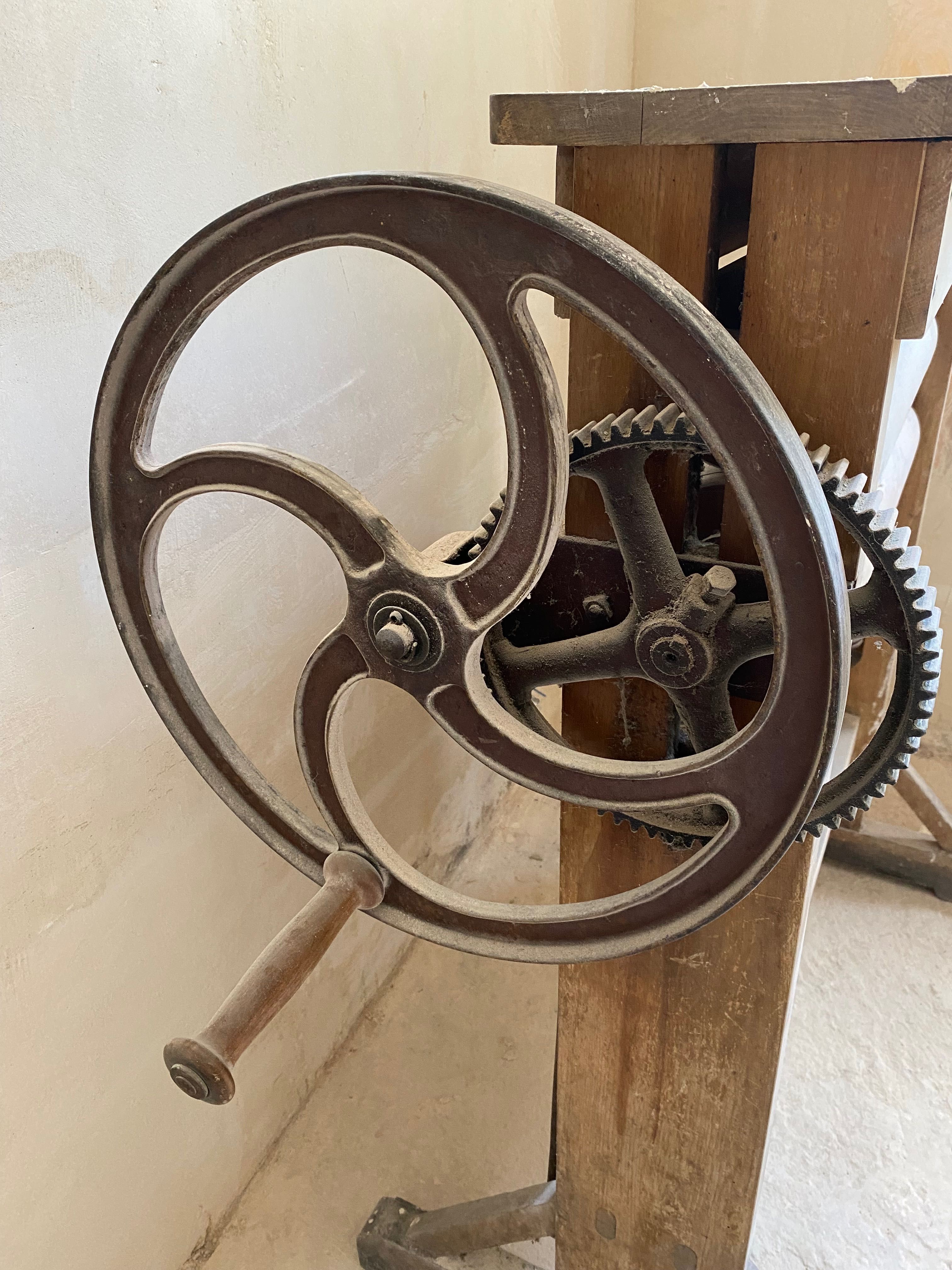 Magiel ręczny, Maschinenfabrik, Seiler's Liegnitz oryginalny