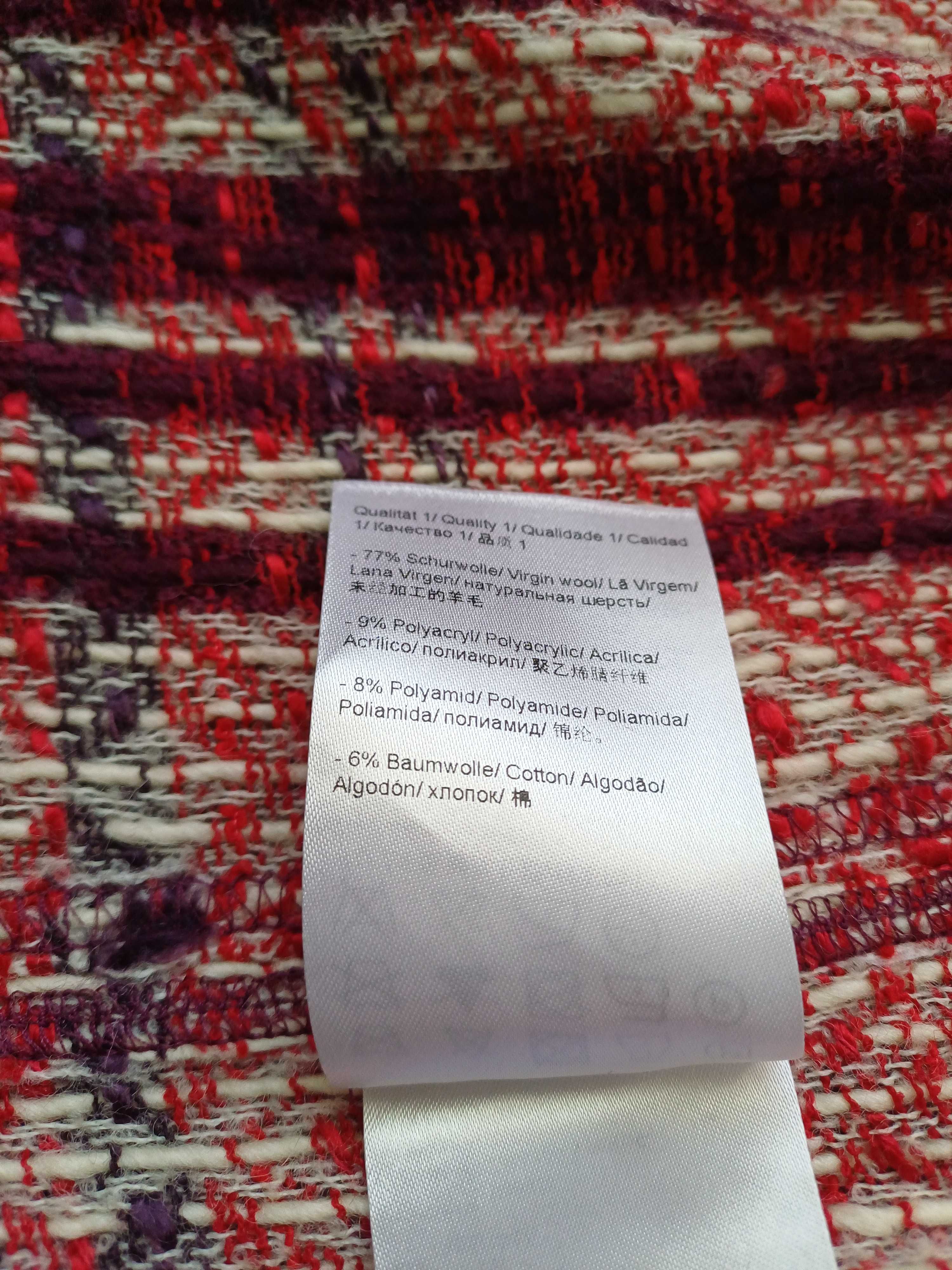 Escada długi wełniany żakiet rozmiar XXL/3XL