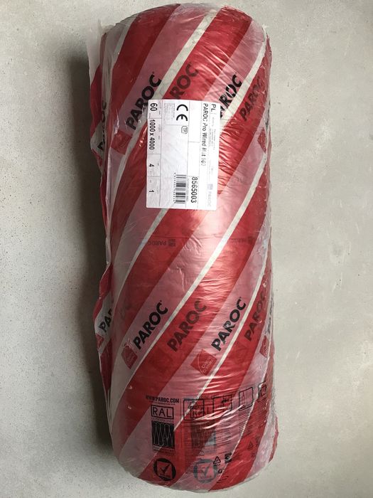 Mata wełna kamienna z siatką ocynkowaną PAROC Pro Wired Mat 660
