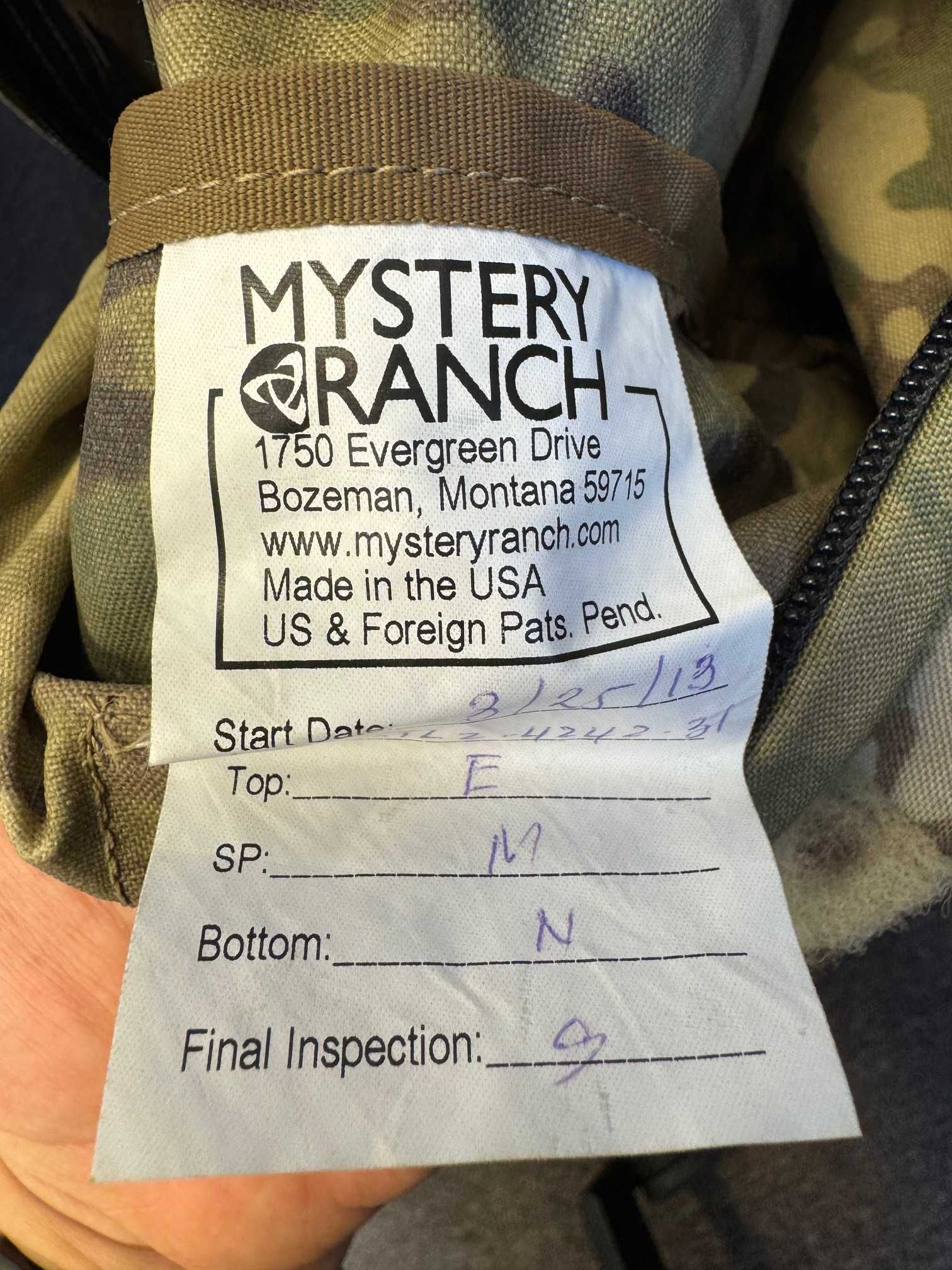 Plecak Mystery Ranch SATL Pack BVS MultiCam US