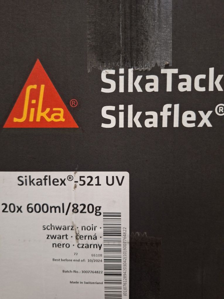 Sikaflex 221 czarny , kiełbasa