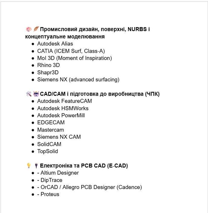 Autodesk Autocad, 3ds Max, Maya, Archicad, Solidworks НАЗАВЖДИ